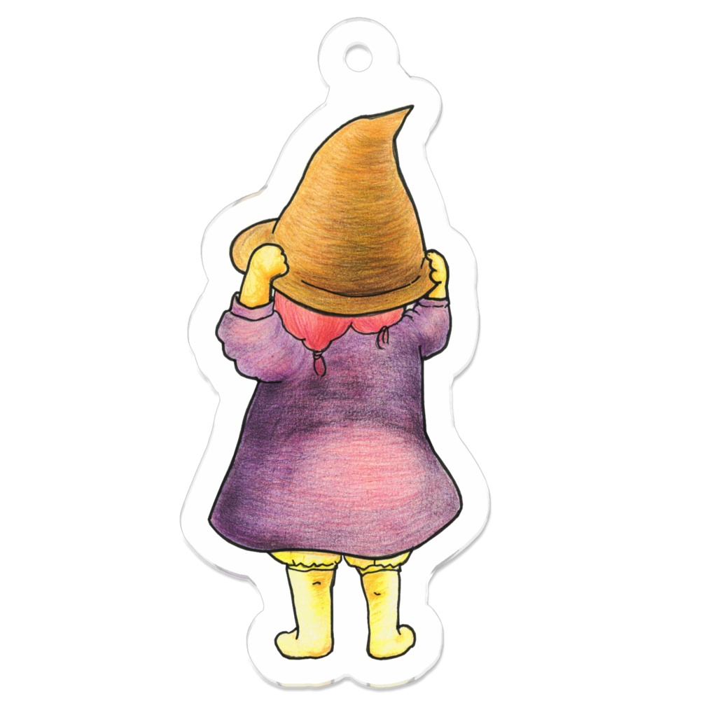 おしゃべり帽子買ってもらったよアクリルキーホルダー　キノコの売人シリーズ