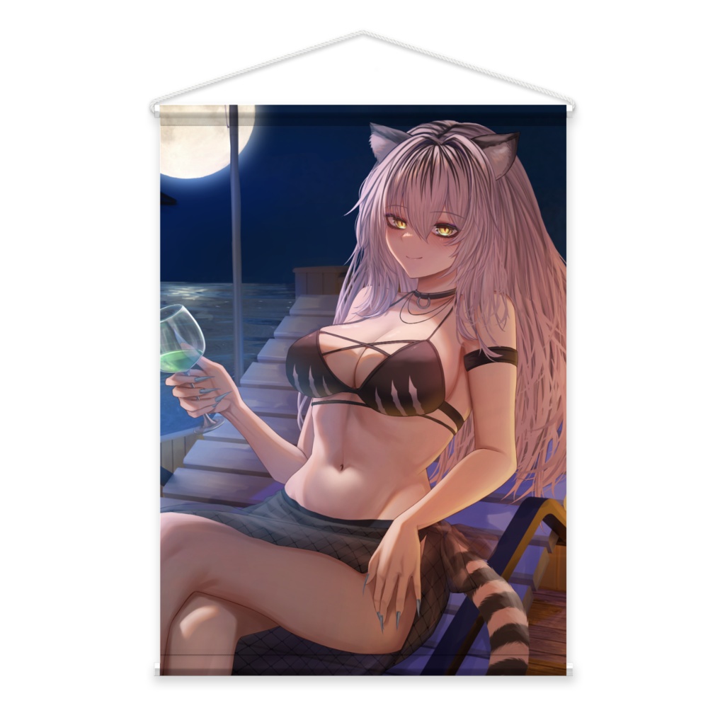 【期間限定】虎白ネア・水着タペストリー