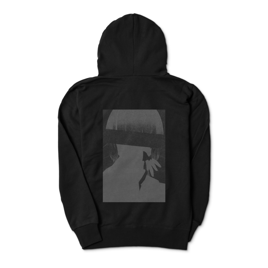 Siro's hooded sweatshirt(Black) No.２
