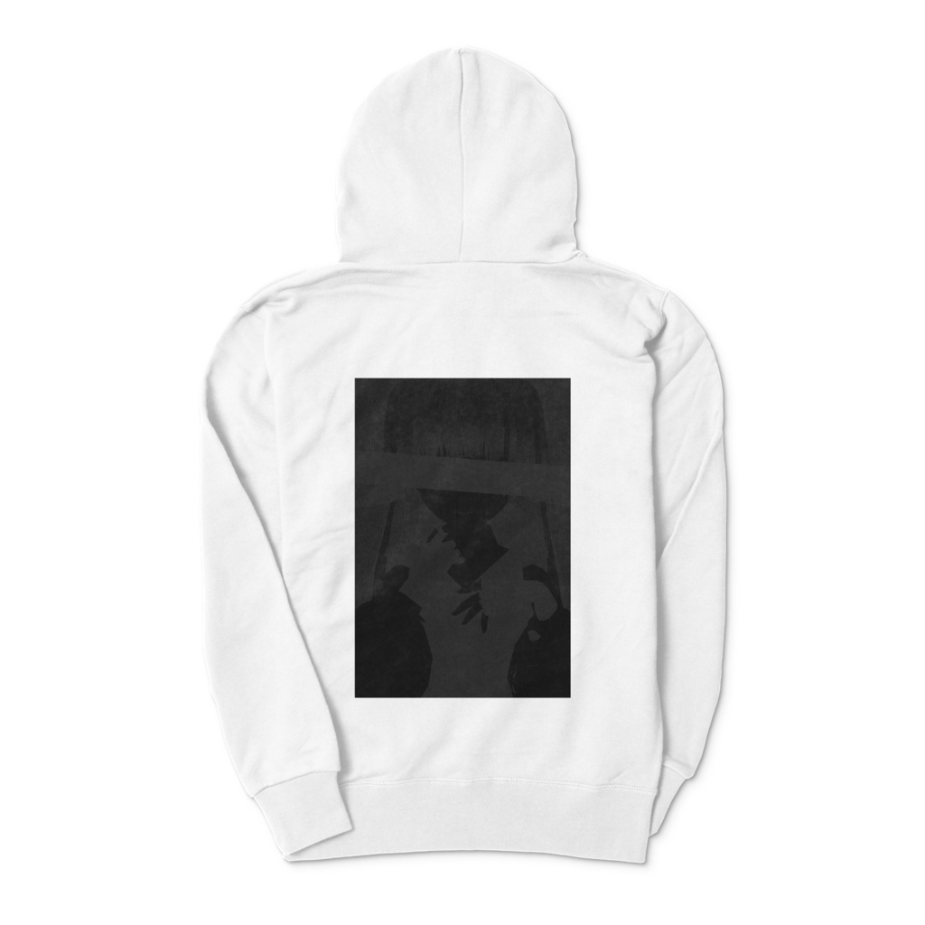 Ku's hooded sweatshirt(White) No.３