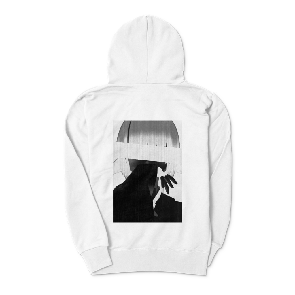 Siro's hooded sweatshirt(White) No.1