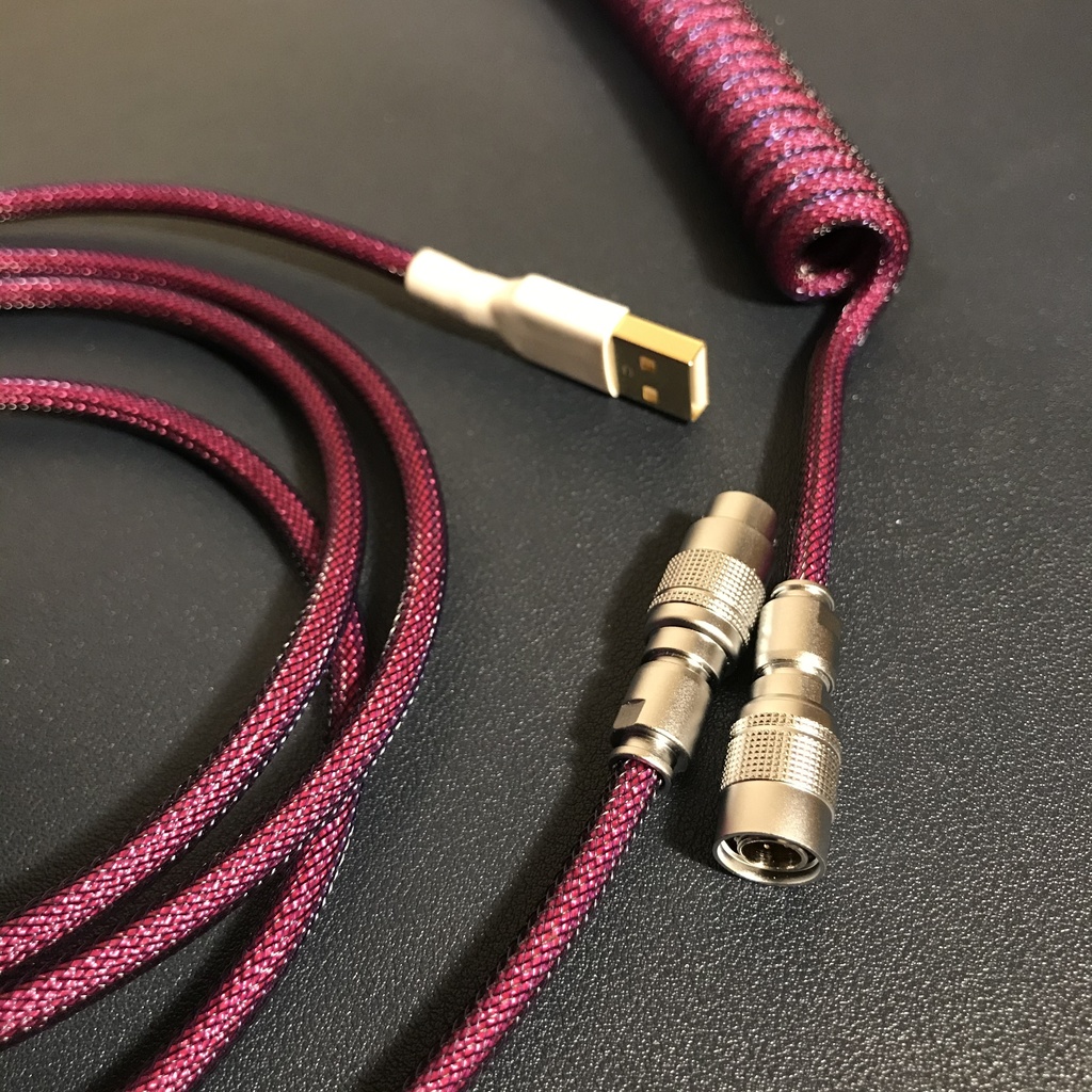 カスタムUSBケーブル スリムコネクタ