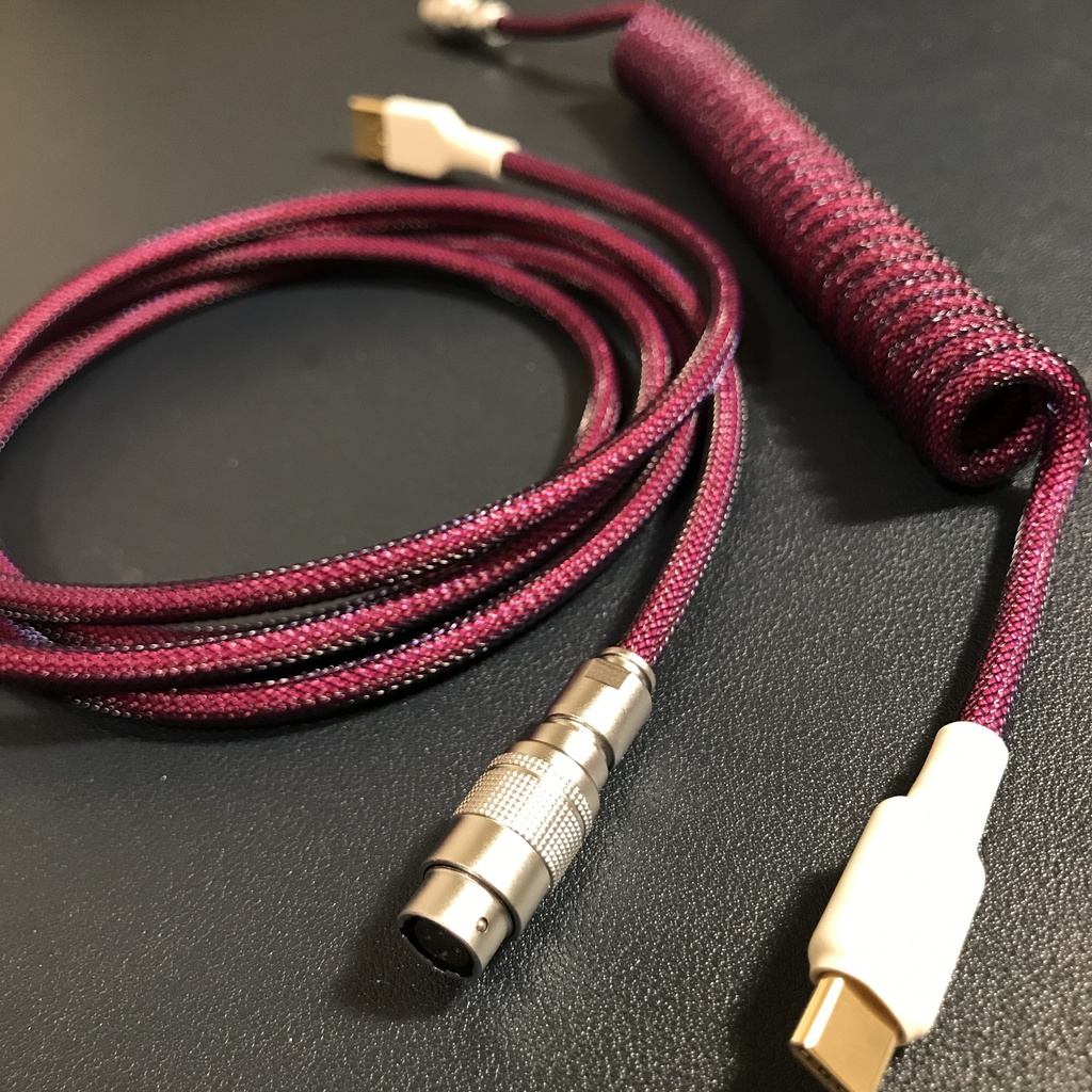 カスタムUSBケーブル スリムコネクタ