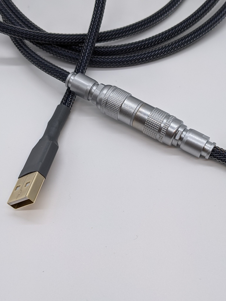 カスタムUSBケーブル プッシュプル ストレート
