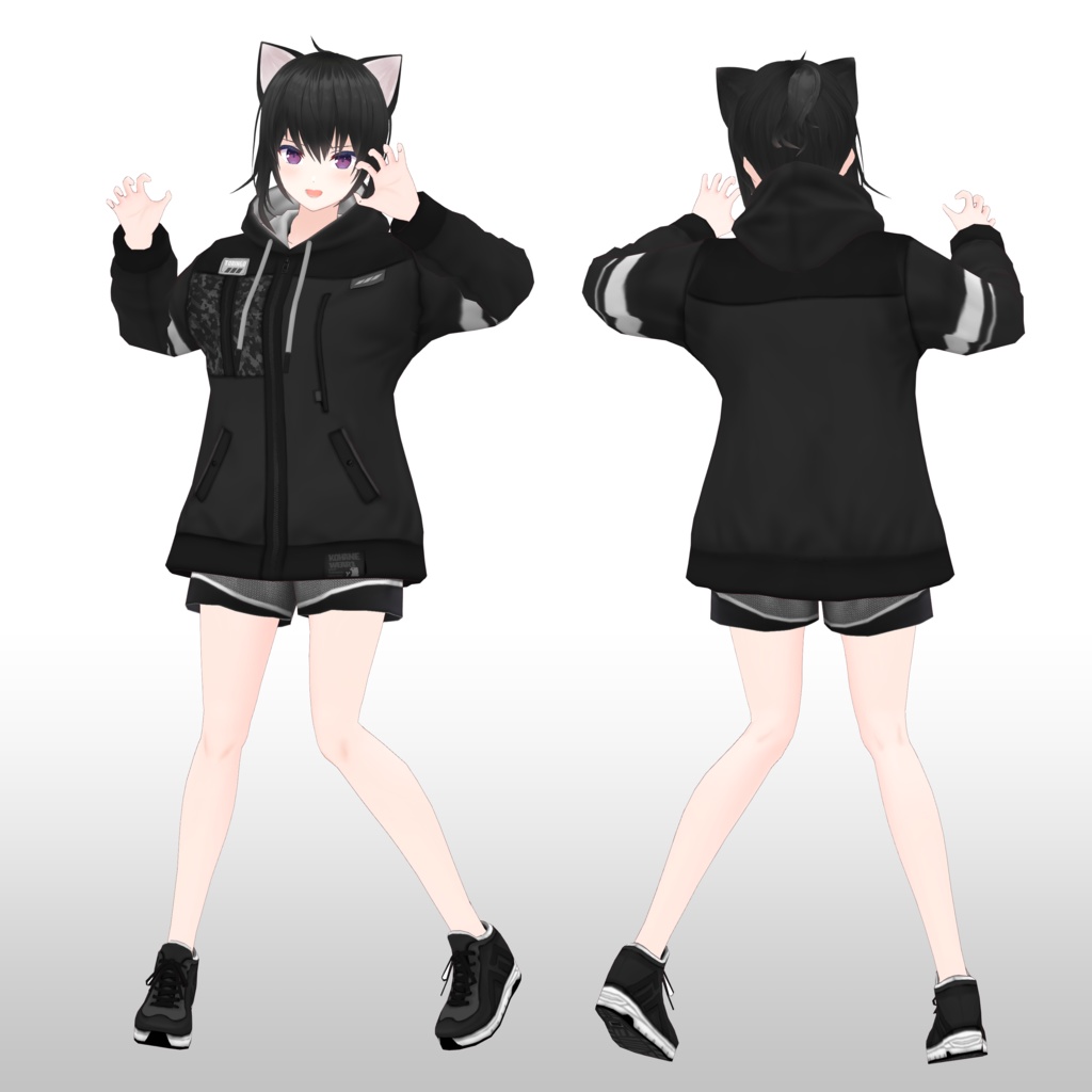 【VRoid正式版・β版】3DモデルVAL VRM Vtuber