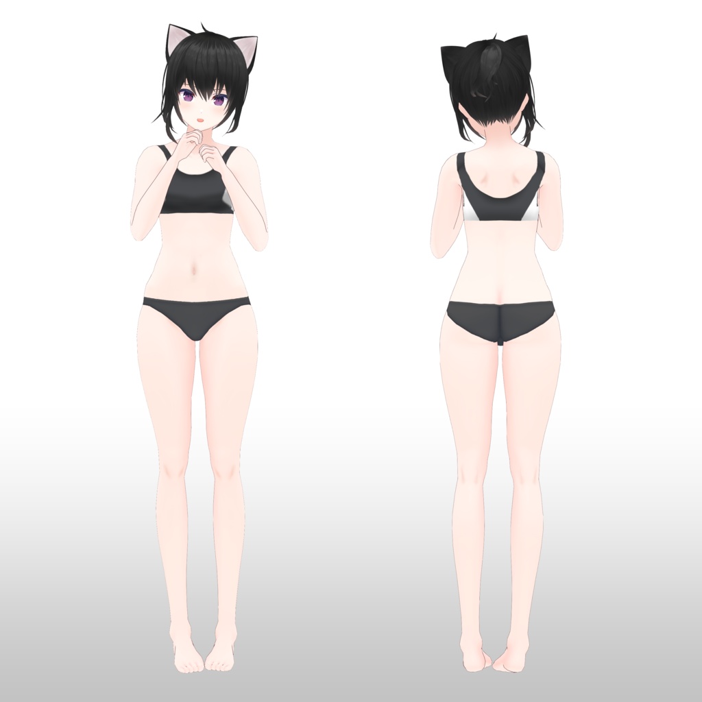 VRC想定オリジナル3Dモデル『VAL』1.5(2022/01/08現在VRC最新版非対応。今後の更新予定8月頃)