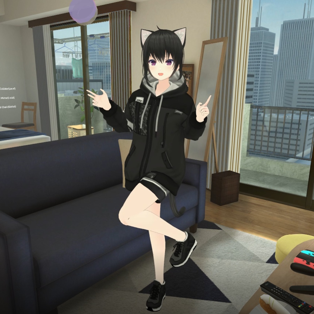 VRC想定オリジナル3Dモデル『VAL』1.5(2022/01/08現在VRC最新版非対応。今後の更新予定8月頃)