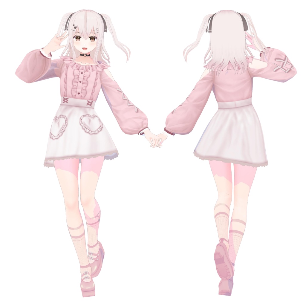 【VRM/VRoid正式版】3DモデルRAL VRM Vtuber