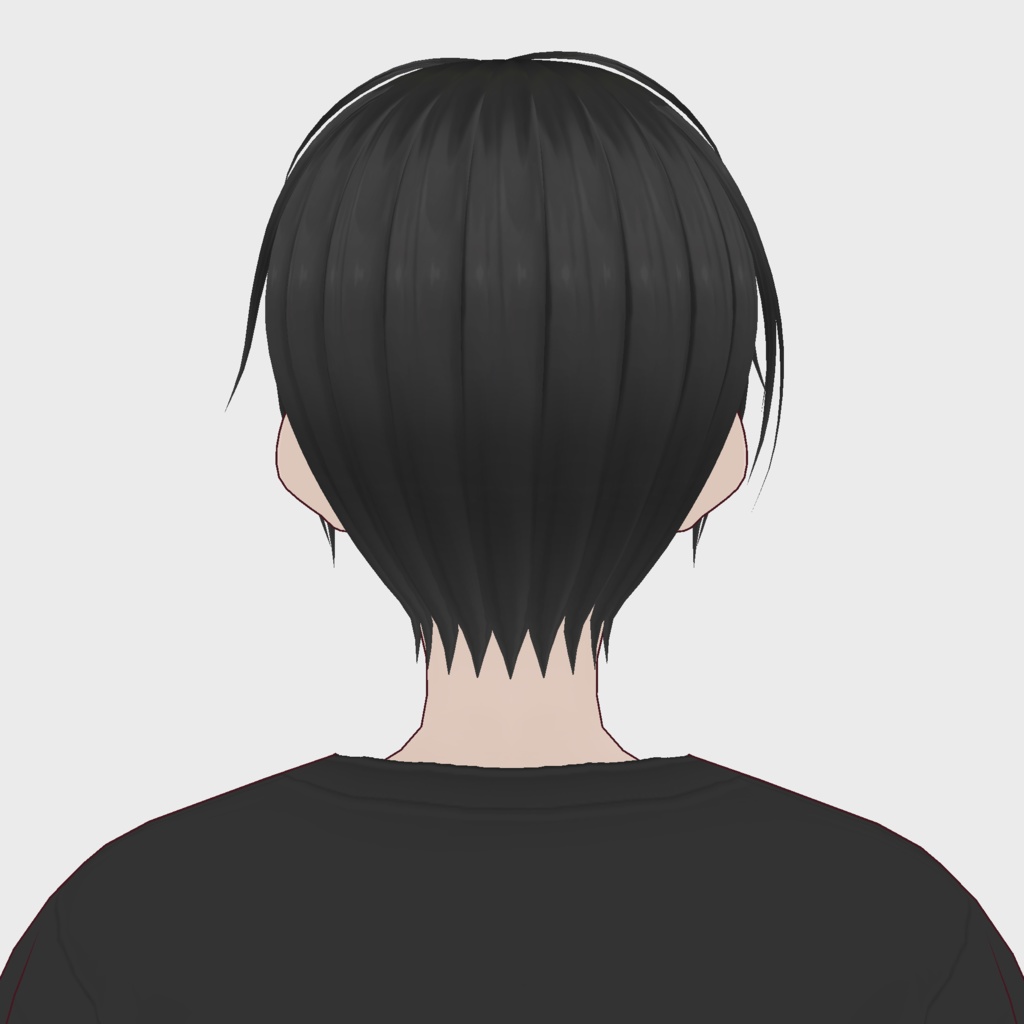 【VRoid正式版】メンズショート ヘアプリセット hair presets