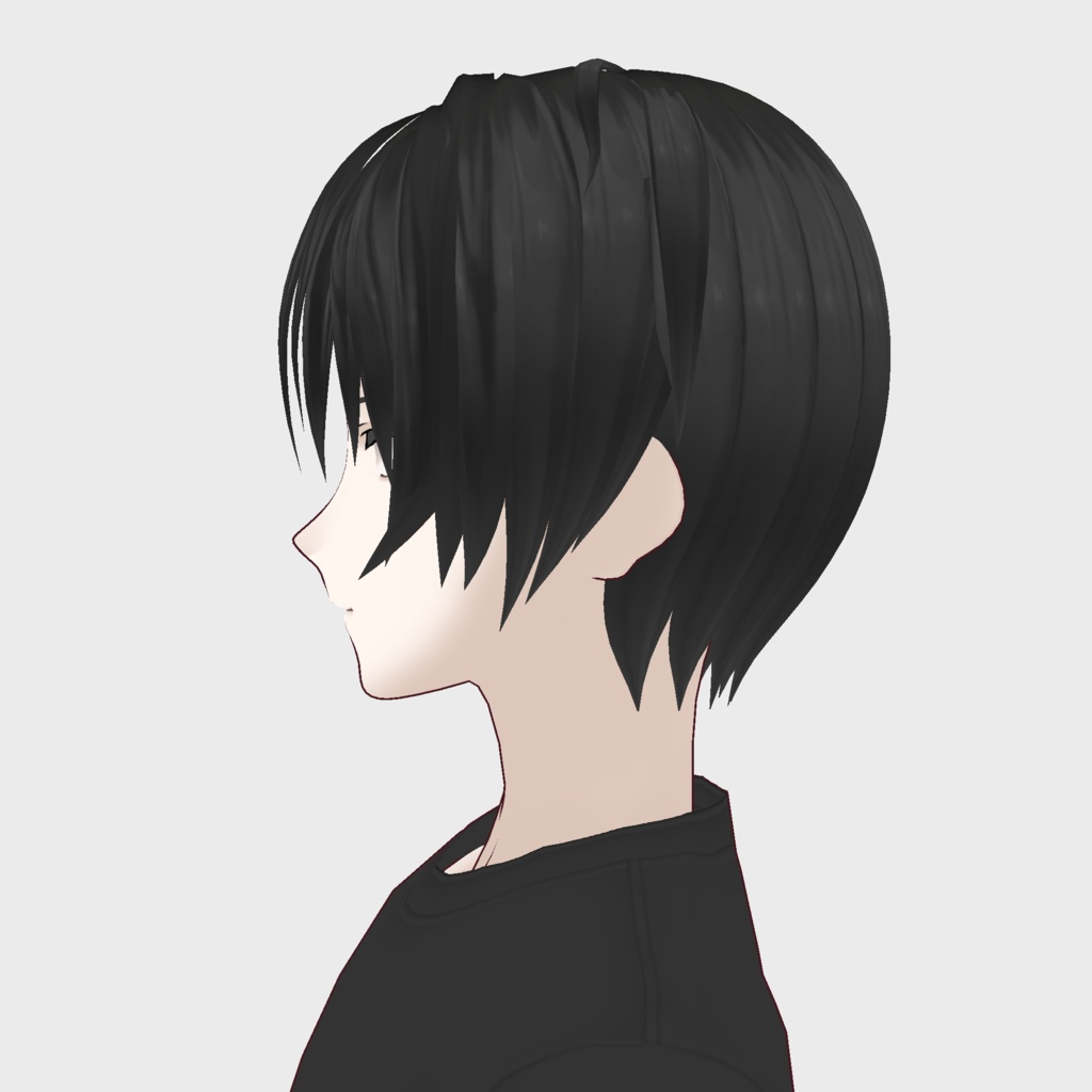 【VRoid正式版】メンズショート ヘアプリセット hair presets