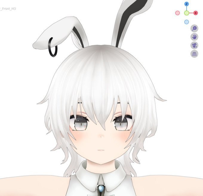 【複数アバター対応】 TORINGO ウルフ&ショート ぱっつん HAIR Wolf hair&Short hair