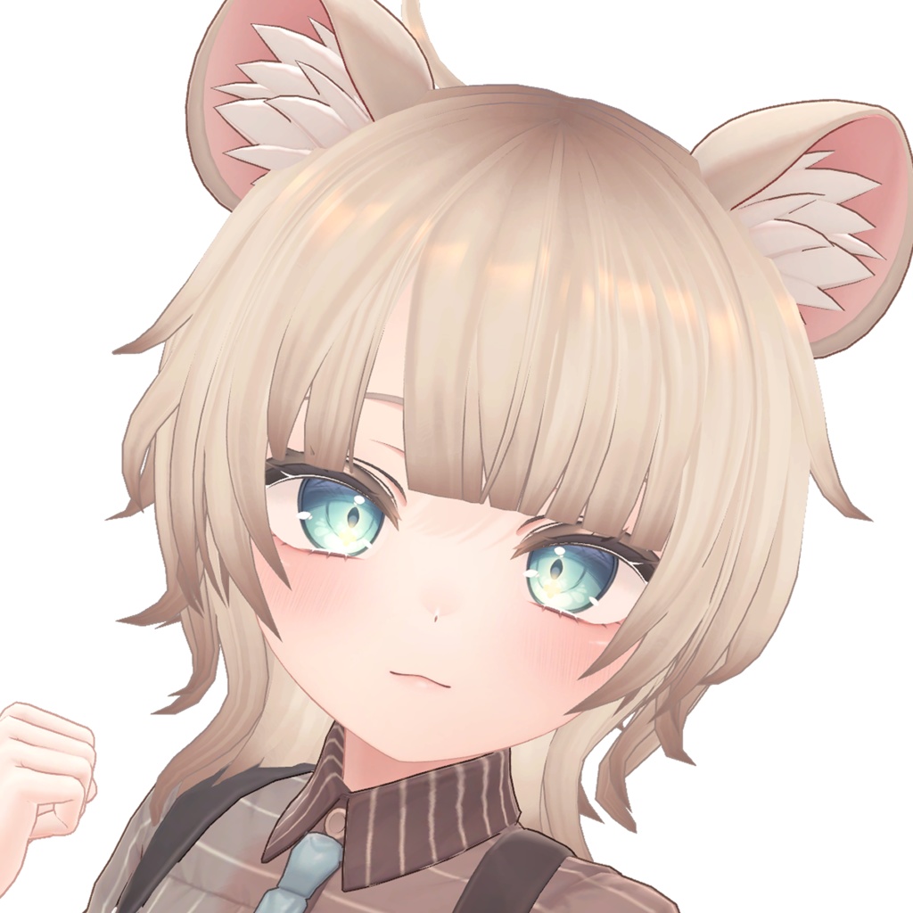 【複数アバター対応】 TORINGO ウルフ&ショート ぱっつん HAIR Wolf hair&Short hair