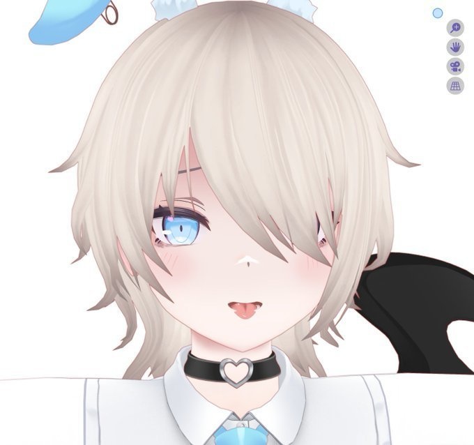 【複数アバター対応】 TORINGO ウルフ&ショート ぱっつん HAIR Wolf hair&Short hair