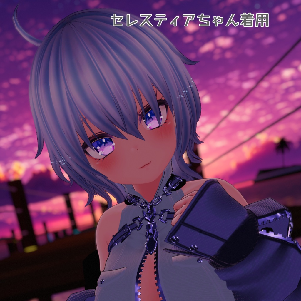 【複数アバター対応】 TORINGO ウルフ&ショート ぱっつん HAIR Wolf hair&Short hair