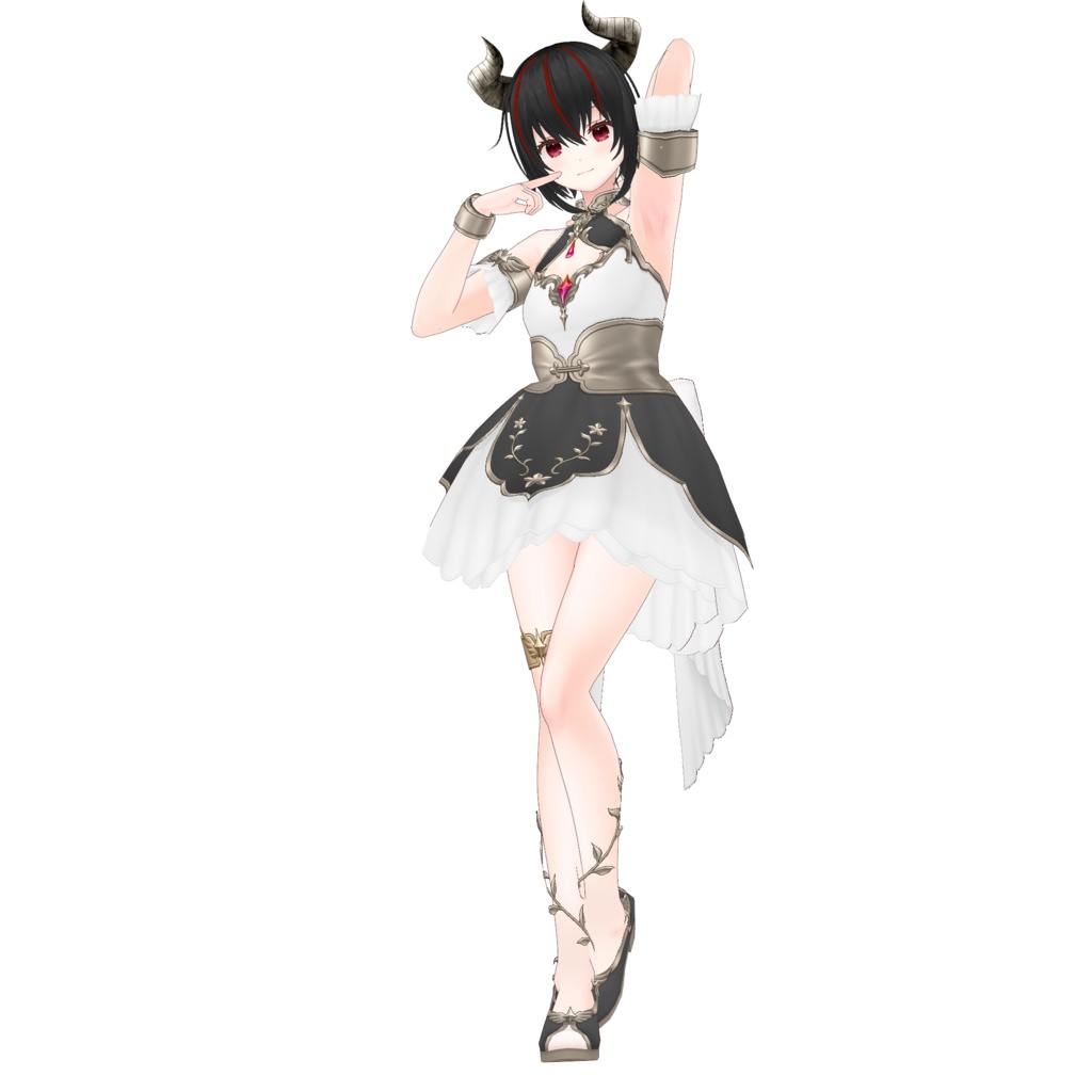 【VRoid正式版】VRoidっぽくないお肌2 垢抜け:skin&body&Mouth texture