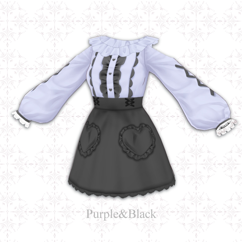 【VRoid正式版】地雷系ガールコーデ Kawaii