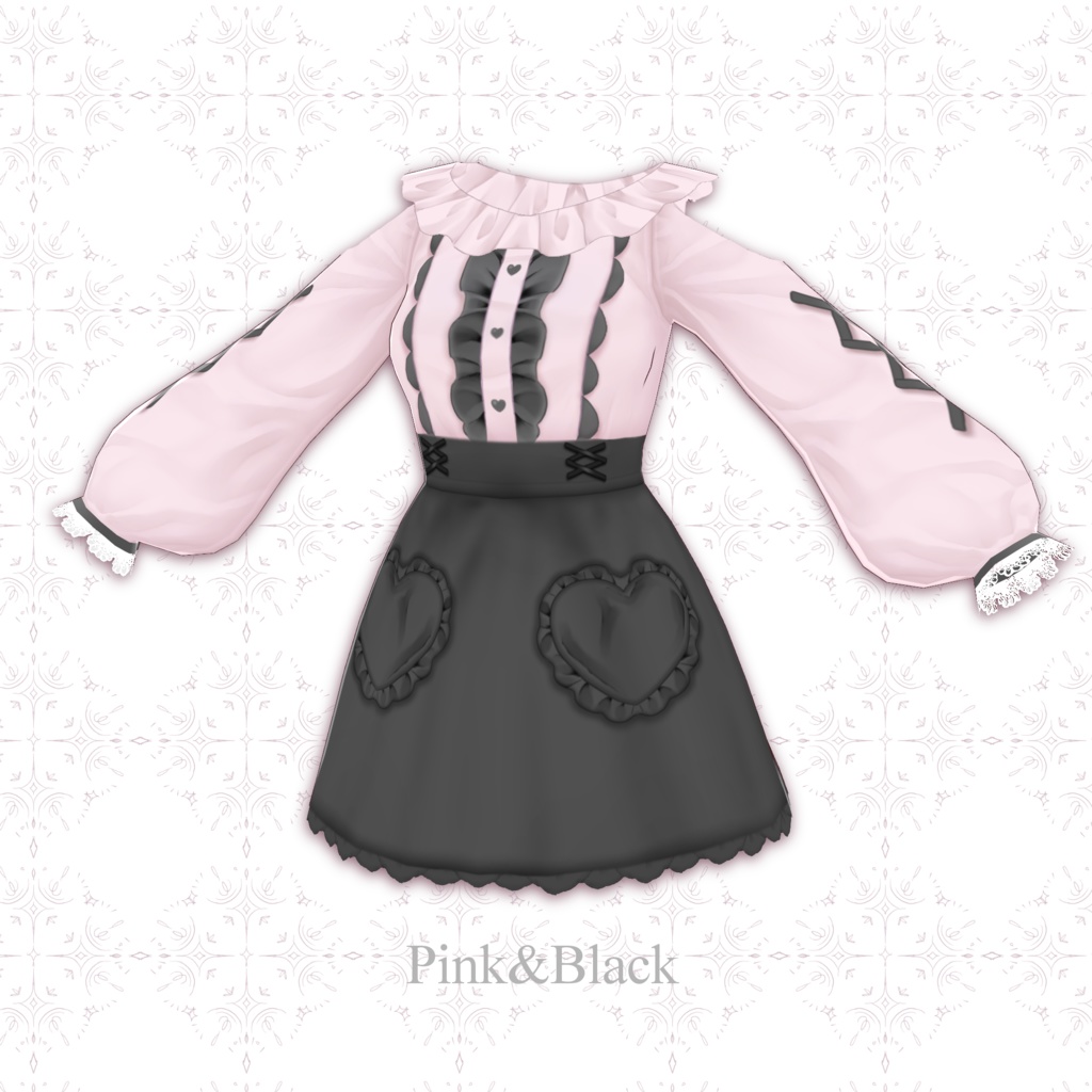 【VRoid正式版】地雷系ガールコーデ Kawaii