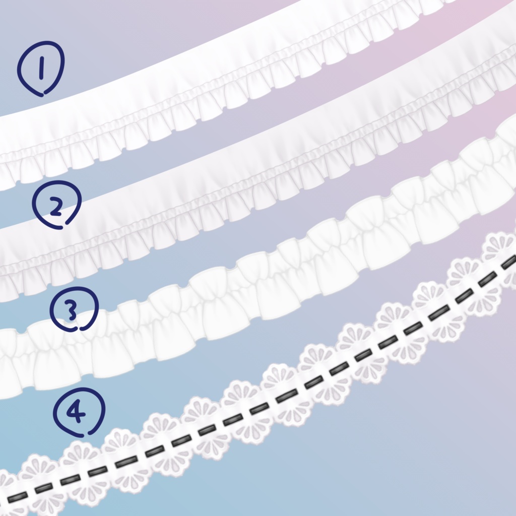 CLCTから抽出したブラシ【VRoid CLIP STUDIO対応】