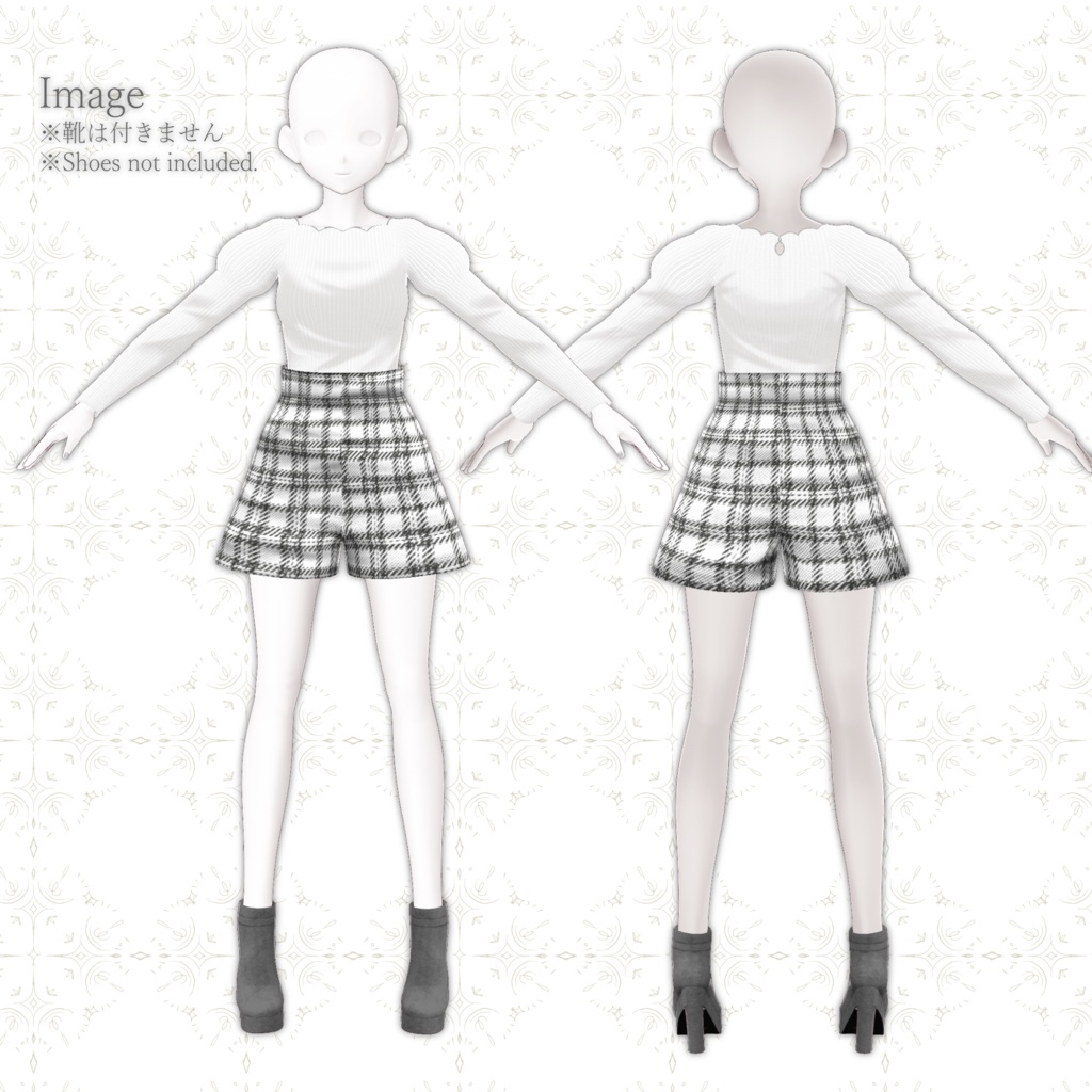 【VRoid正式版】春ニット Spring knit 8 Color SET