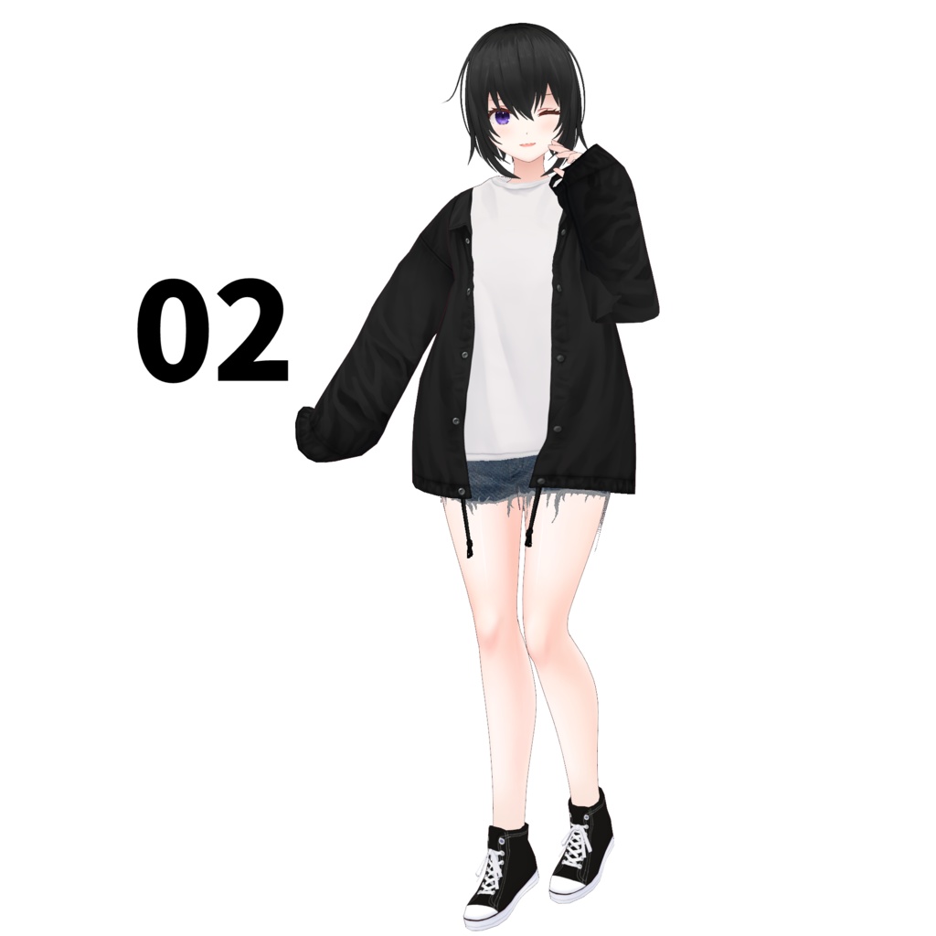 無料【VRoid正式版】神ポーズ集 GOD POSE