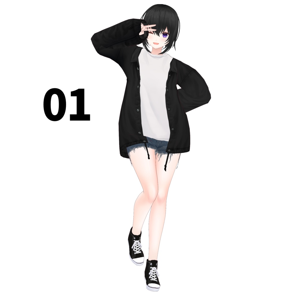 無料【VRoid正式版】神ポーズ集 GOD POSE