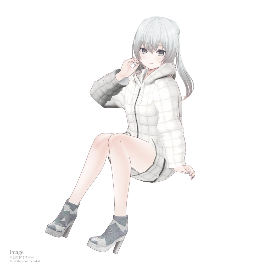 【VRoid正式版】春のハイヒールブーツ TORINGO_spring boots