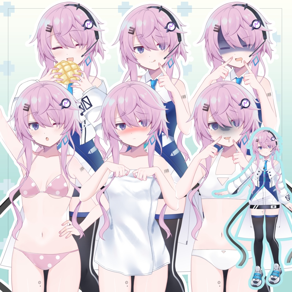 【無料】フィーちゃん非公式立ち絵素材