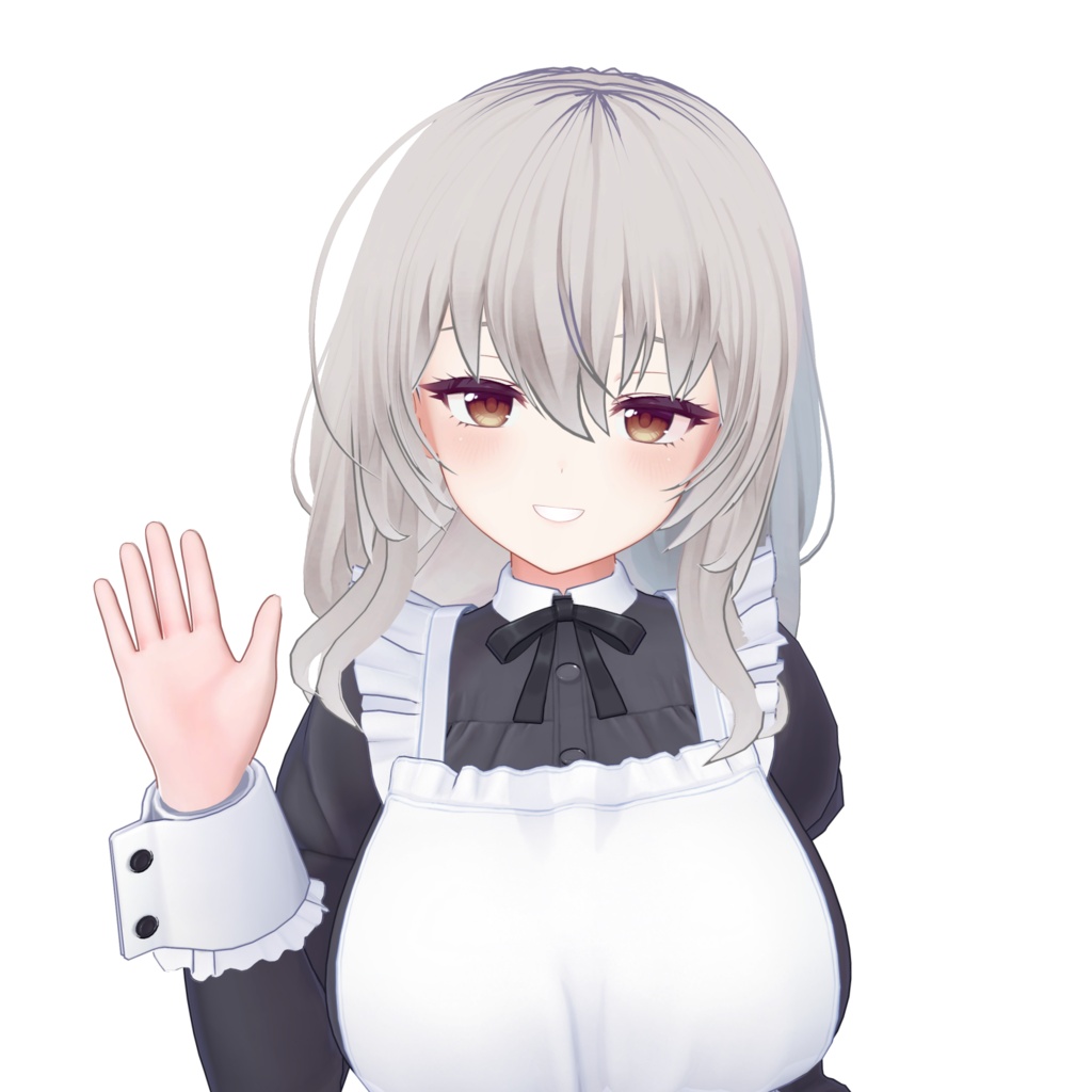 ふわりおさげ【8アバター対応】