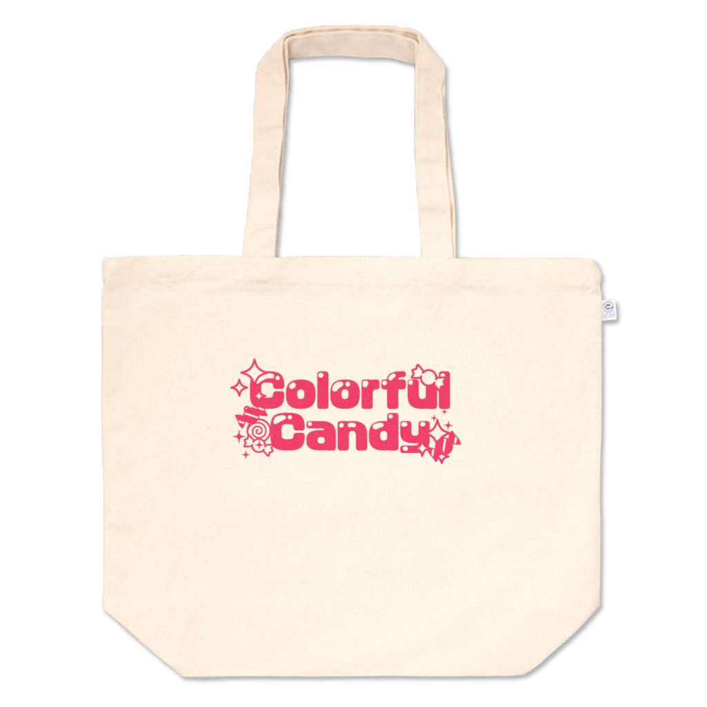 ロゴ トートバッグ(colorfulcandy)