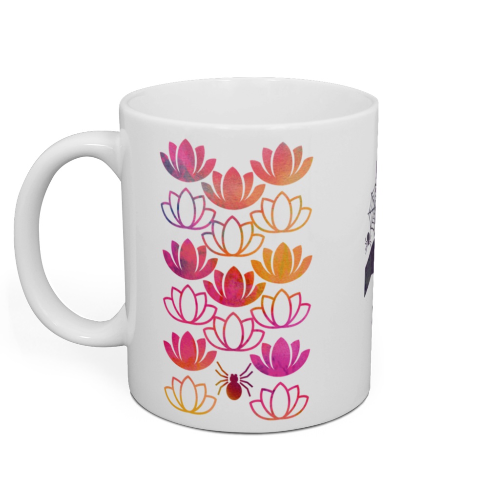 ロゴマグカップ(蜘蛛の糸)