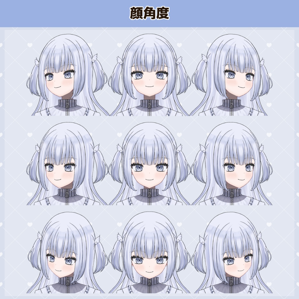 【汎用モデル】カスタム天使界隈【VTS/nizimaLIVE対応】