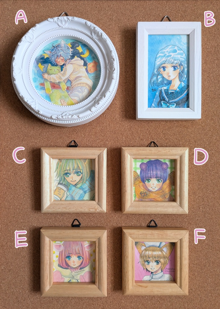 【小さな額作品】
