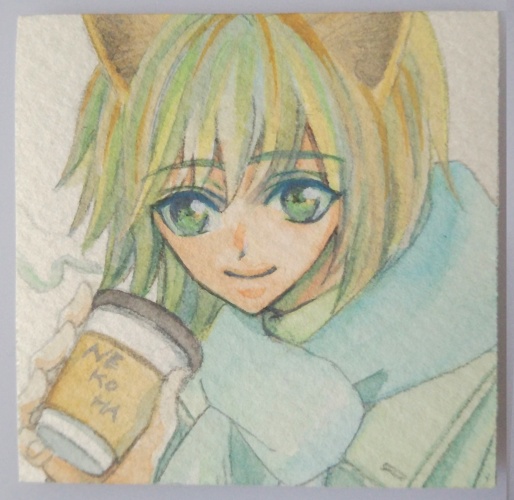 【ミニ額】狐耳