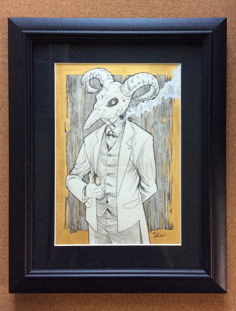 【額装原画】cigarette atypical