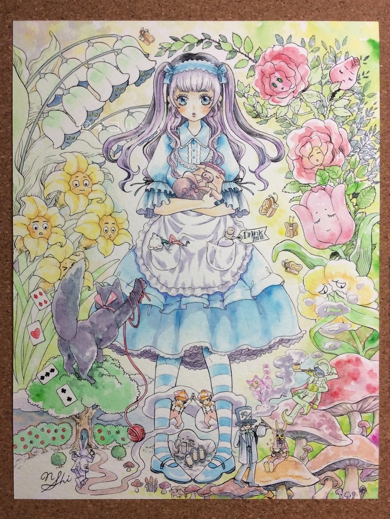 【フレームレス原画】Alice