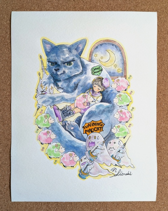 【原画】Good night, Nightmare.