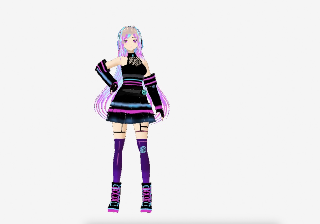 オリジナル3Dモデル「NANAMI」