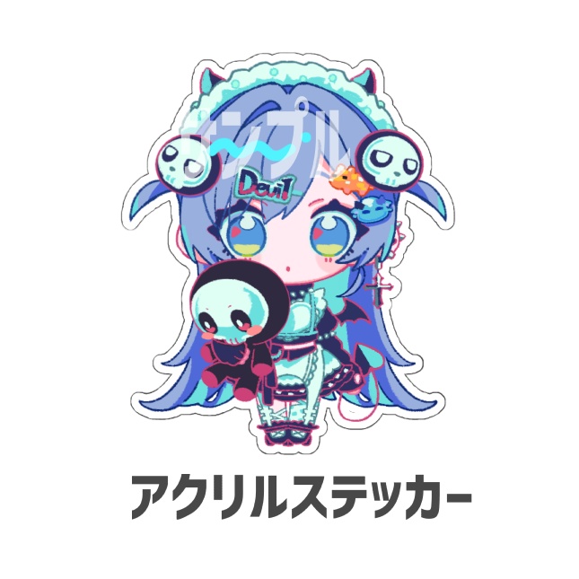 【非公式】アクリルステッカー