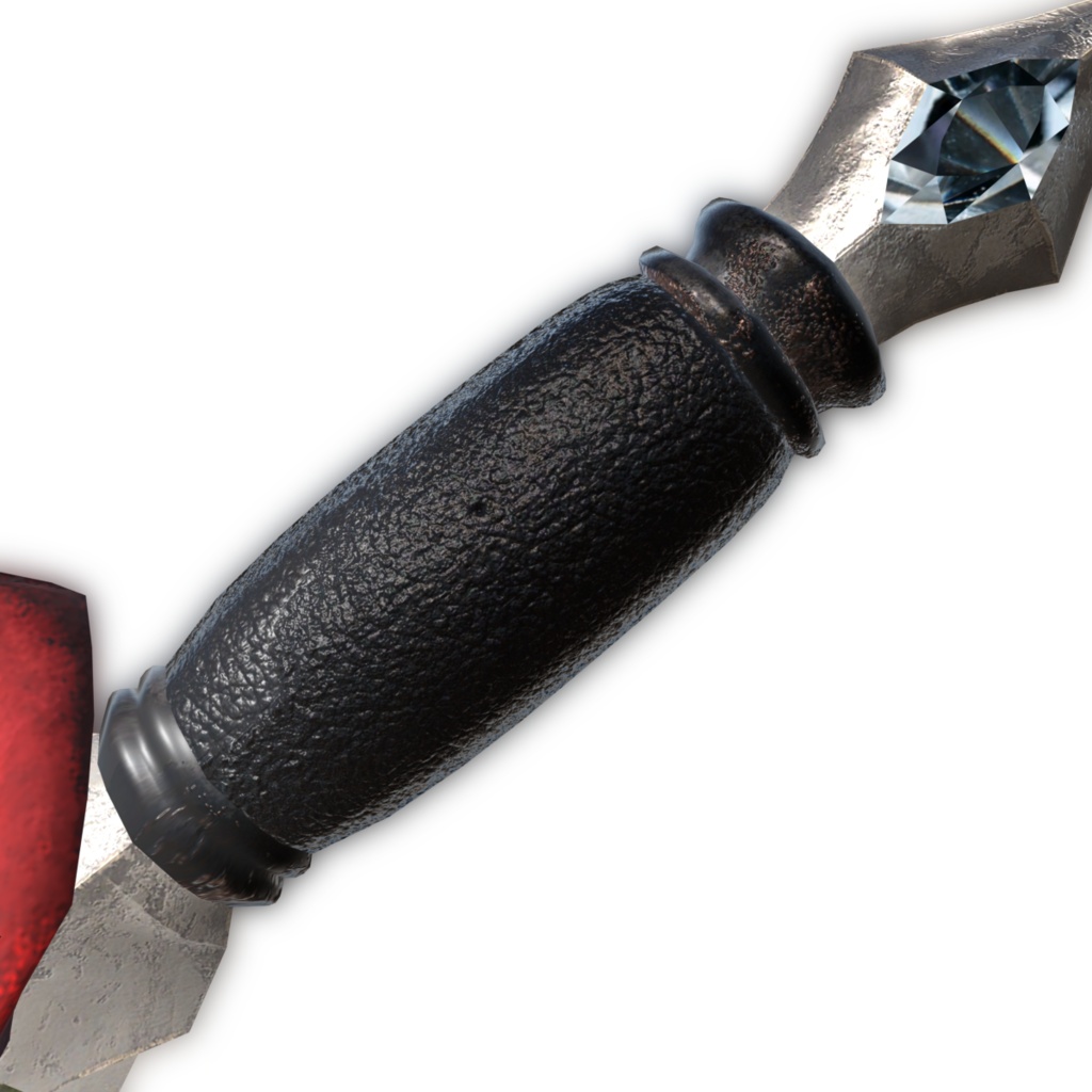 Dark Fantasy Rose Dagger for Manuka { マヌカ用 ダークファンタジー 薔薇の短剣 }