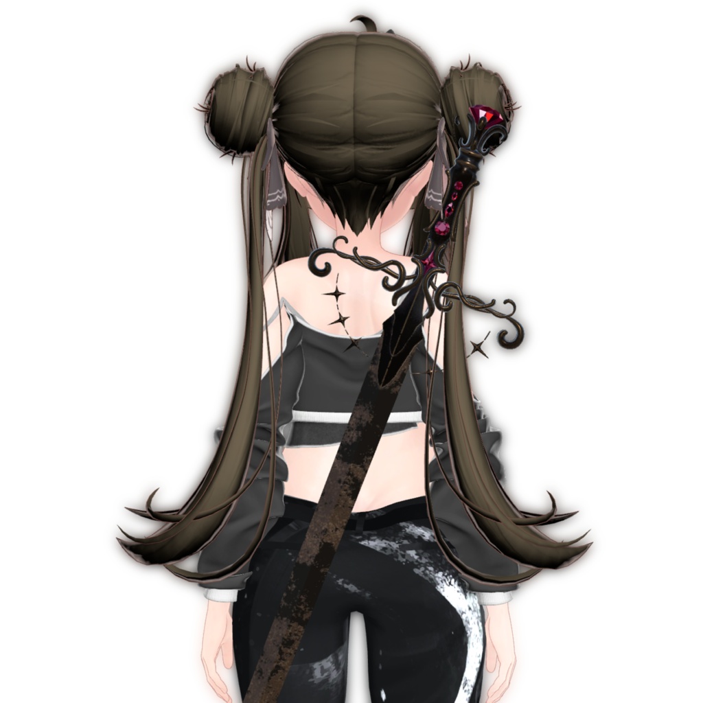 Dark Fantasy Longsword,Manuka,Komano {ダークファンタジー ロングソード , マヌカ - コマノ}