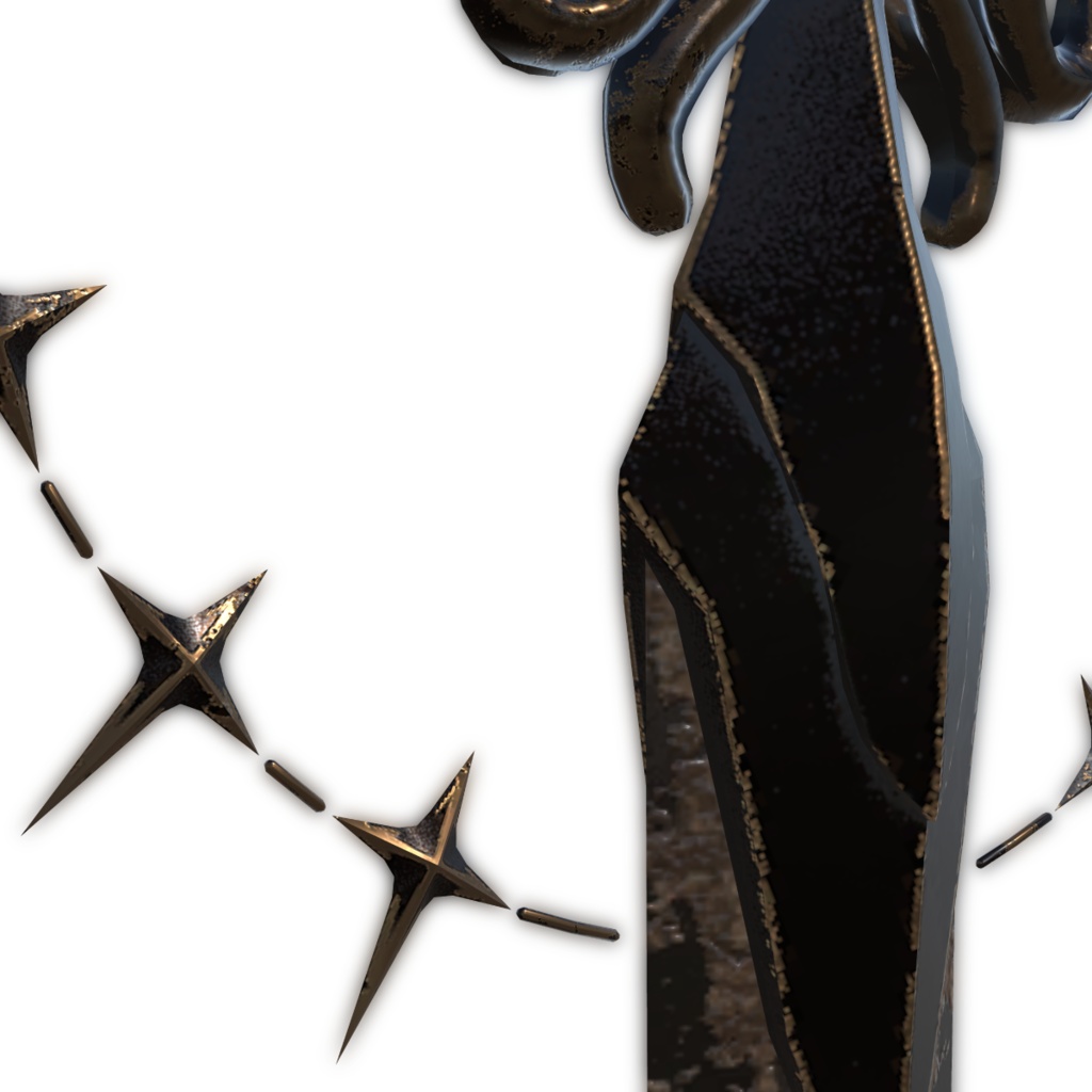 Dark Fantasy Longsword,Manuka,Komano {ダークファンタジー ロングソード , マヌカ - コマノ}