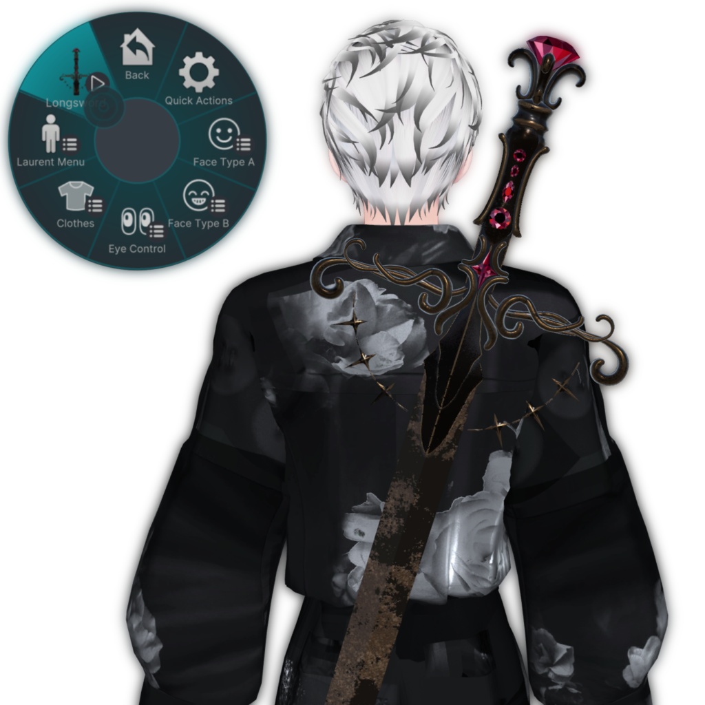Dark Fantasy Longsword,Manuka,Komano {ダークファンタジー ロングソード , マヌカ - コマノ}