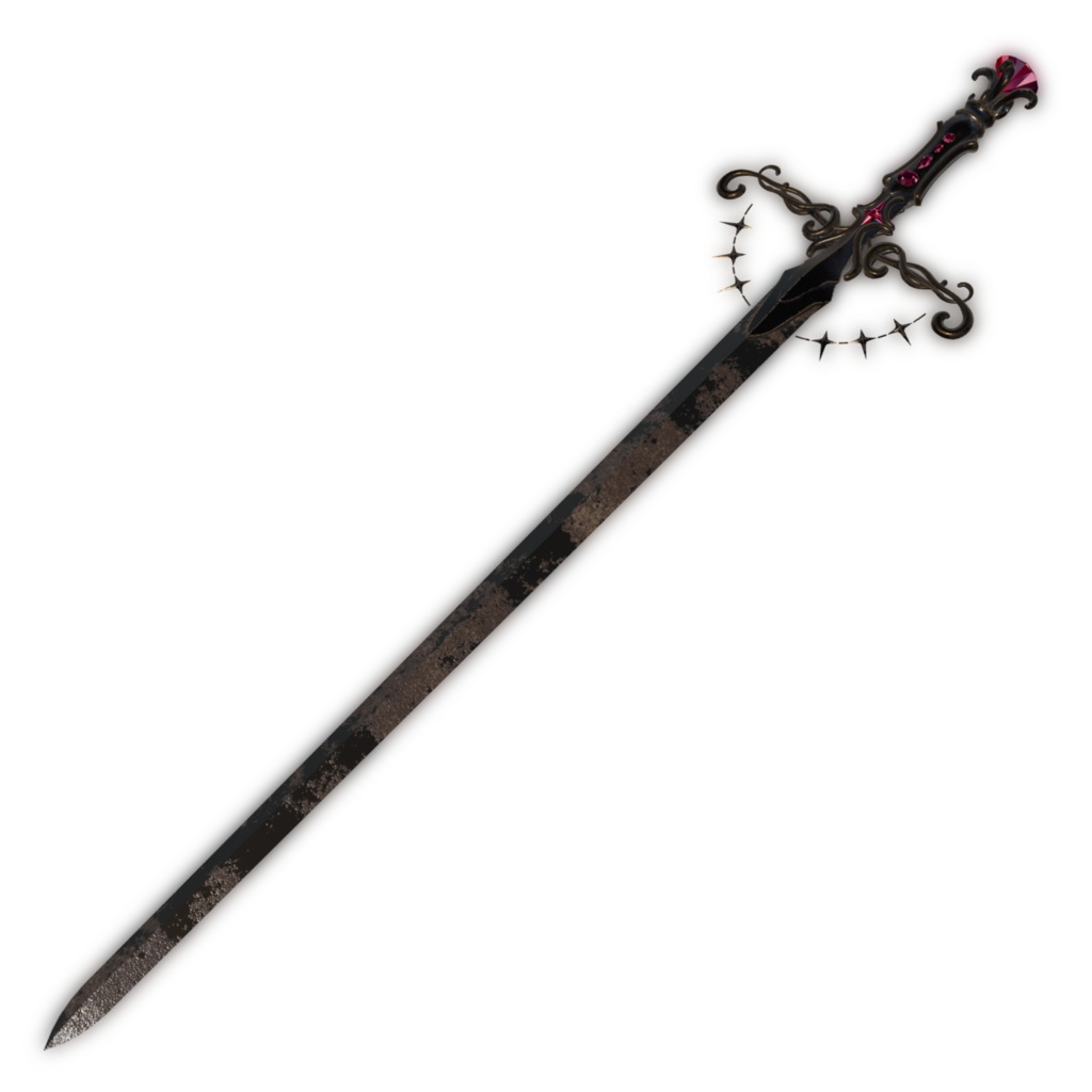 Dark Fantasy Longsword,Manuka,Komano {ダークファンタジー ロングソード , マヌカ - コマノ}