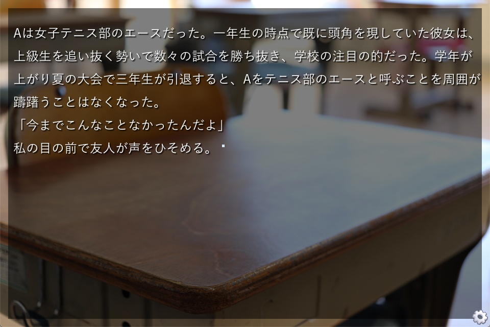 指先で世界を見る