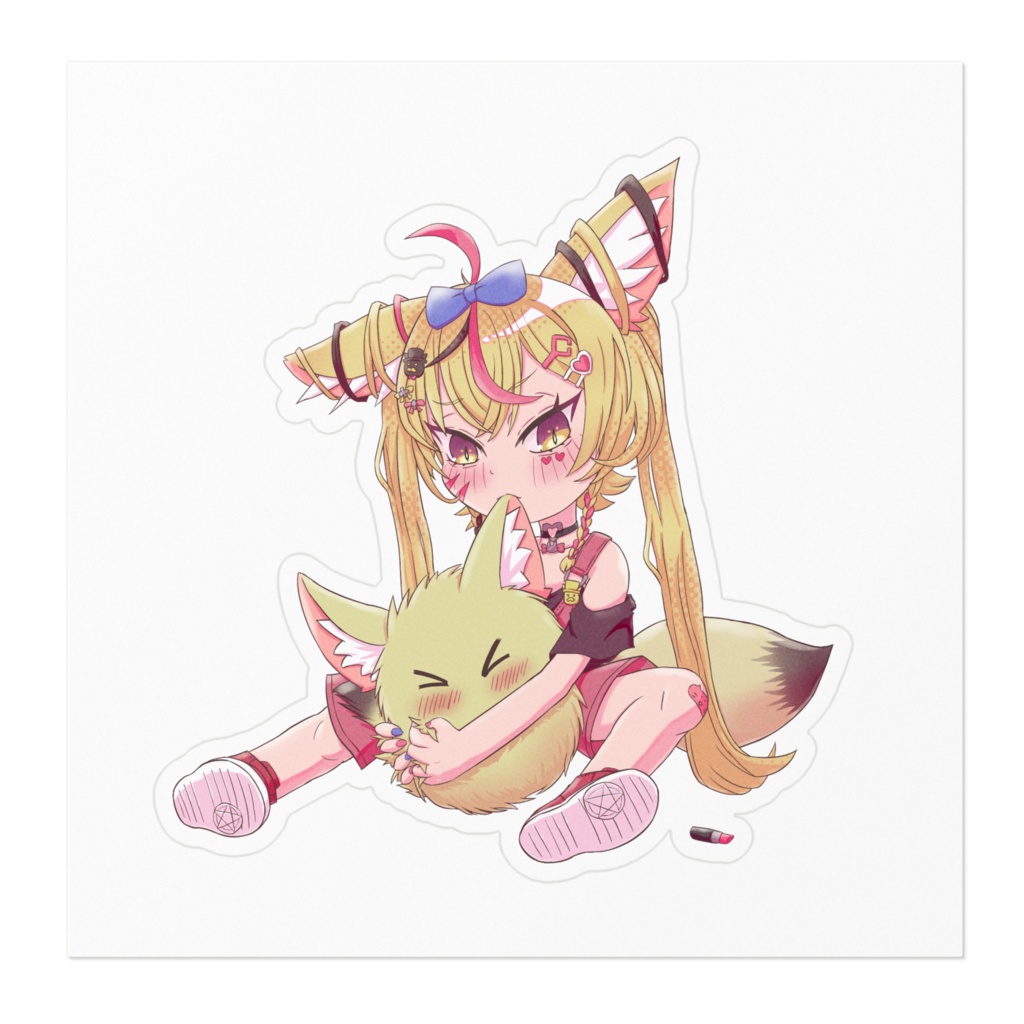 【非公式】尾丸ポルカ アニマル ステッカー