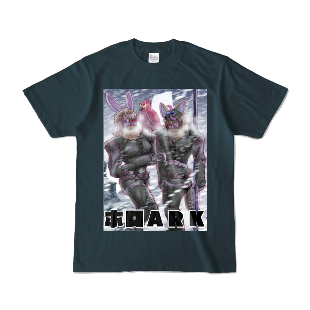 【非公式】尾丸ポルカ アキロゼ ムキ兄弟Tシャツ