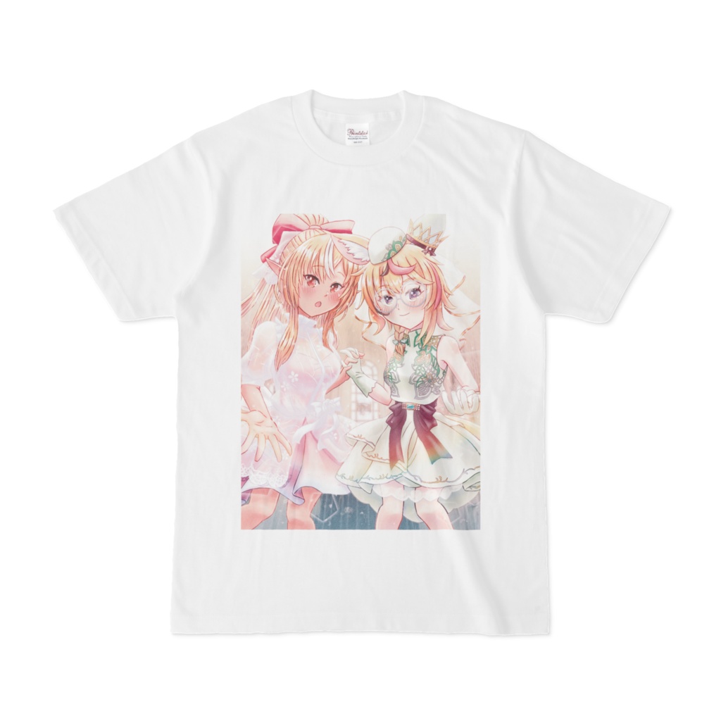 【非公式】フレポルウェディングTシャツ　尾丸ポルカ　不知火フレア
