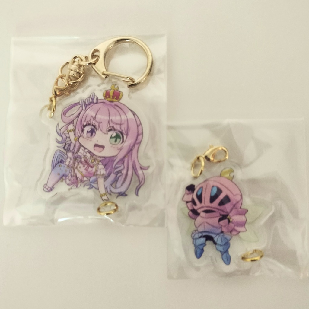 ルーナ&ルーナイトつながるアクリルキーホルダー(非公式)