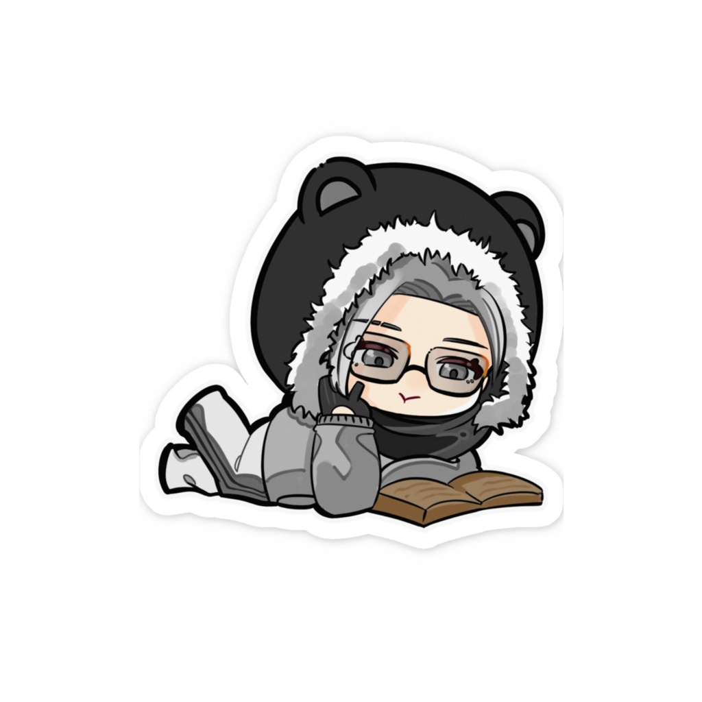 流璃おうるステッカー