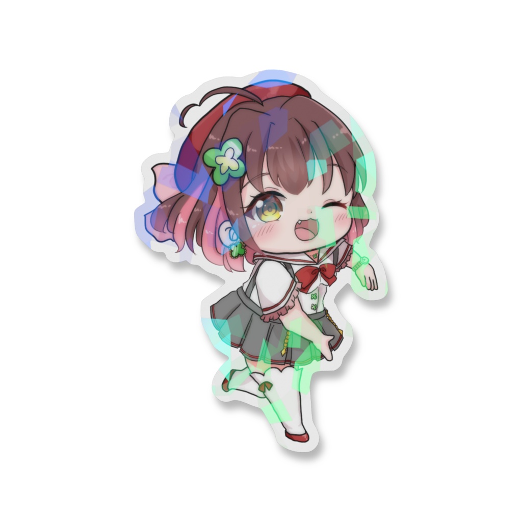 「ジャジャーンッ!」なぽよ ホログラムステッカー